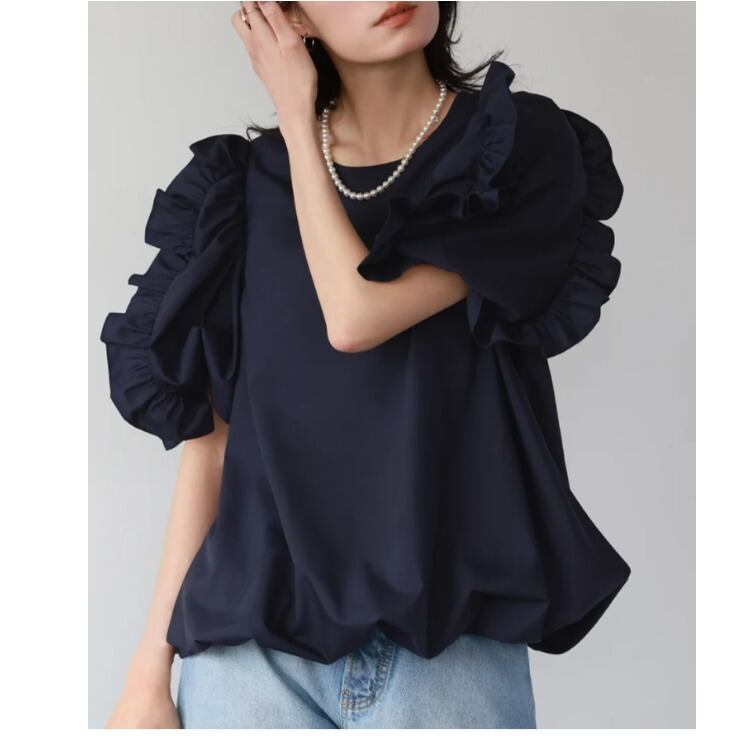 主役級 好感度UP 海外トレンド カジュアル 全3色 半袖 Tシャツ ＜S-11935＞