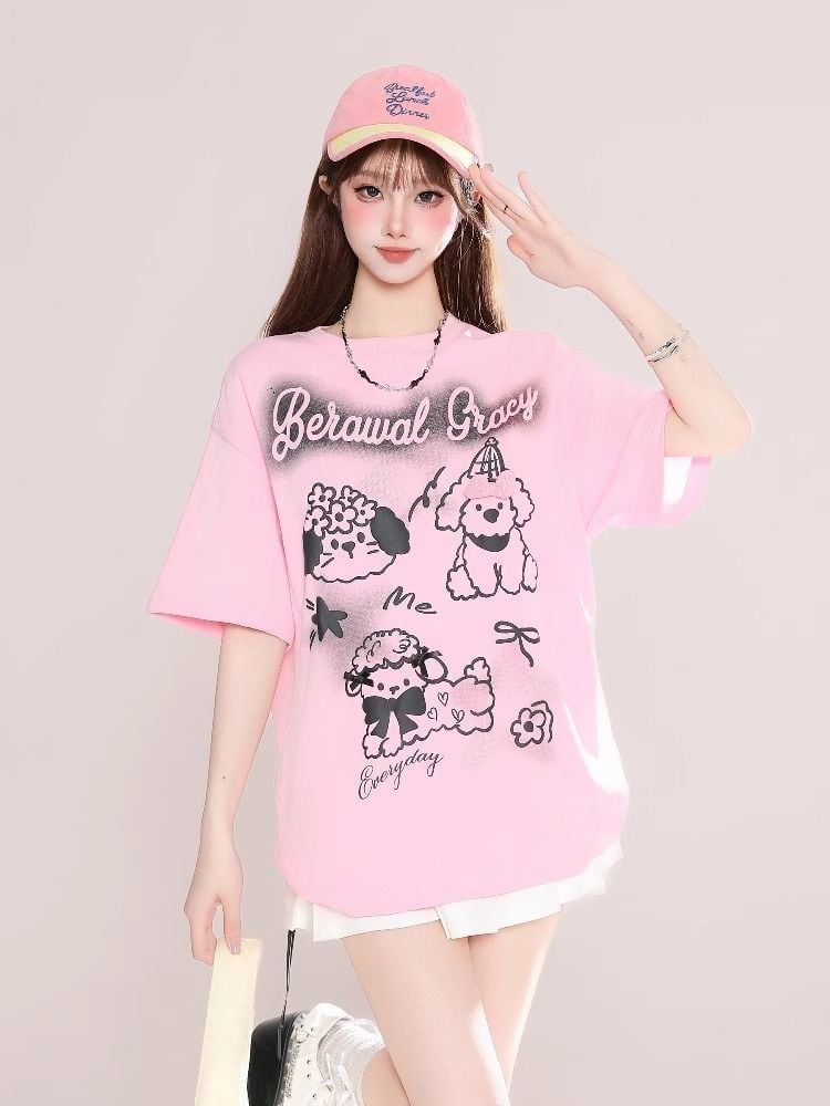 美人度アップ 売れ筋 話題沸騰中 絶対流行 早い者勝ち カジュアル 2色選択 Tシャツ<S-11279>