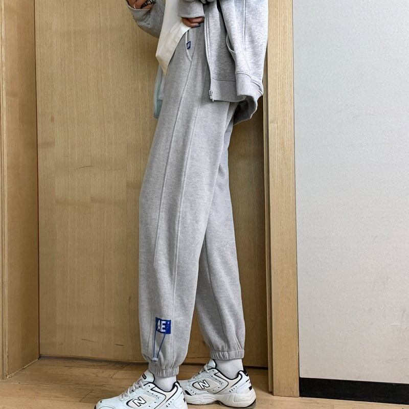 ハイウエストルーズレッグスウェットパンツ<S-5137>