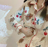 新商品 着心地良い 柔らかくて優しい印象 4種選択 トップス+パンツセット パジャマ<S-9130>