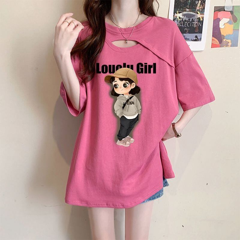 大人可愛い カジュアル キュート 全3色 半袖Tシャツ カットソー ＜S-8602＞