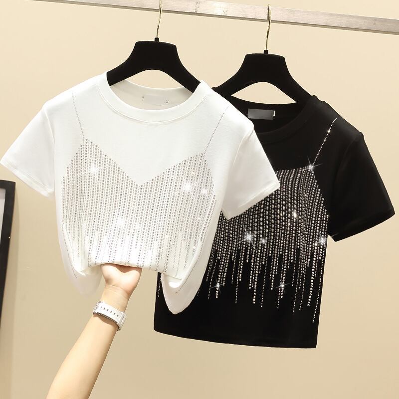 売り切れ必至 絶対流行 好感度UP 早い者勝ち カジュアル 2色選択 Tシャツ<S-11508>