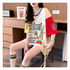 ファッション プリントTシャツ レトロ風 ＜S-2838＞