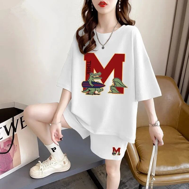 話題沸騰中 カジュアル 真夏も快適 全4色 半袖 Tシャツ ショートパンツ セットアップ ＜S-6760＞