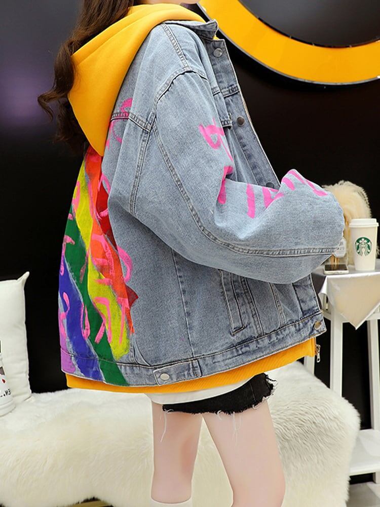 【裏起毛】絶対流行 ラムスキン ファッション デニムジャケット<S-5703>