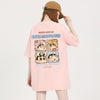 男女兼用 ゆったり 半袖 Tシャツ <S-13130>