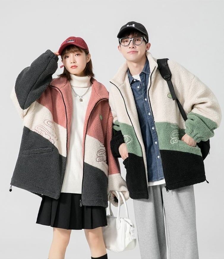 大活躍 シンプル ファッション 上品 暖かいボアジャケット<S-5772>