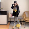 スタイリッシュ 切り替え 一目惚れ プリント Tシャツ カットソー＜S-3648＞