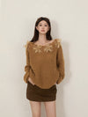 早い者勝ち 絶対欲しい 個性的なデザイン トレンドアイテム 2色選択 ニットセーター <S-12191>