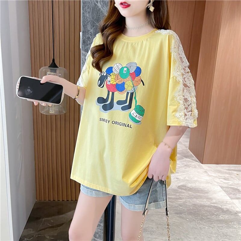 好感度満載 3色選択可 美感いっぱい Tシャツ カットソー＜S-3074＞