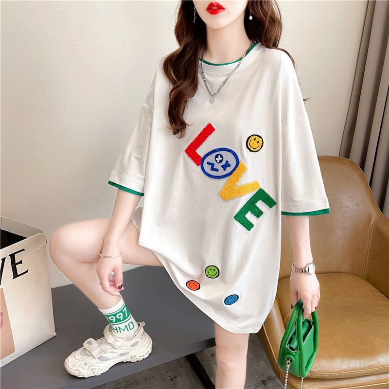 今季マストバイ スウィート 特別デザイン プリント 全3色 半袖Tシャツ<S-8543>