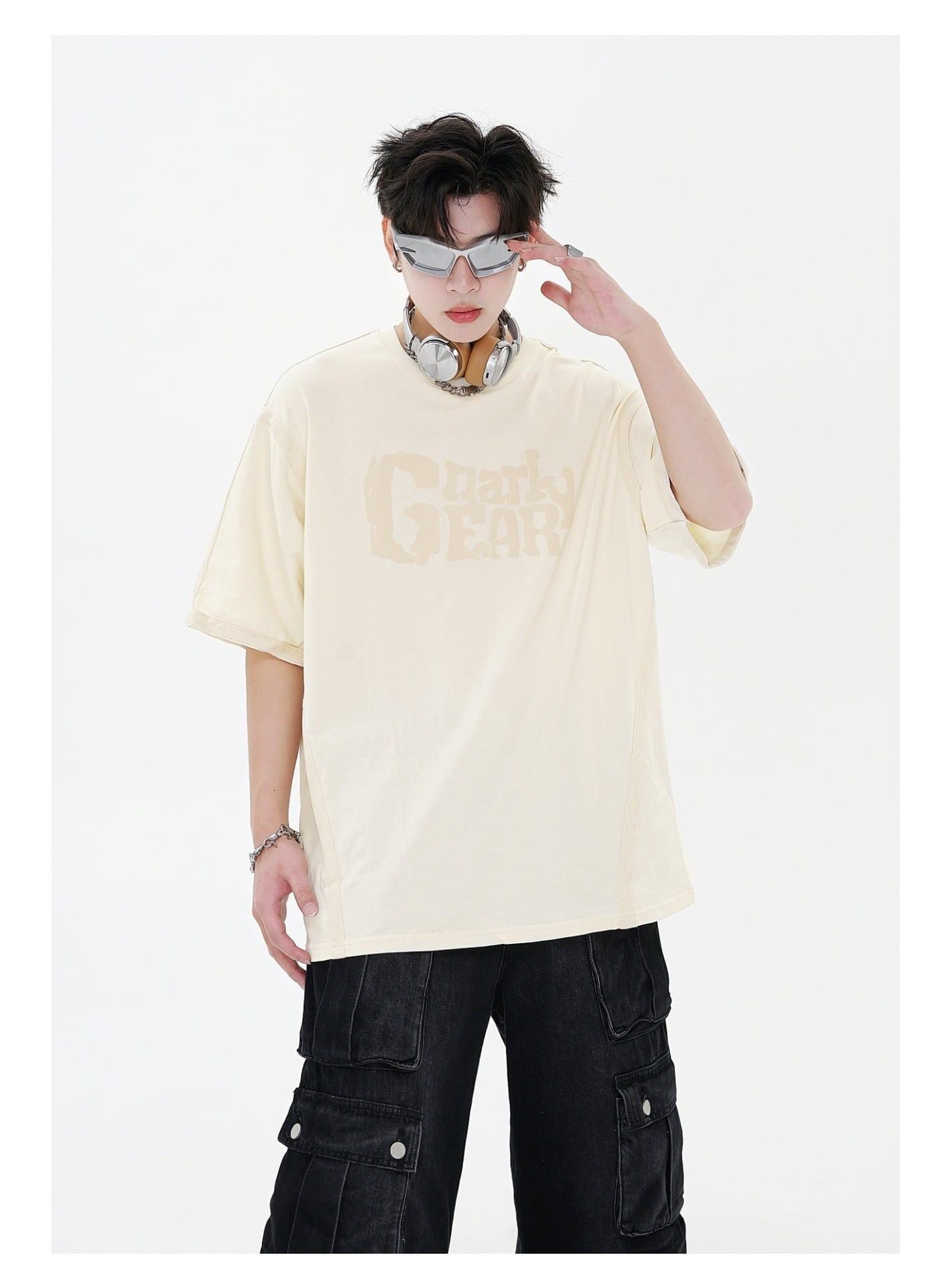 売り切れ必至 個性派 人気商品再入荷 上質 半袖Tシャツ 全2色 男女兼用<S-4907>