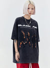 タイドブランド  アメリカンストリート レトロフレームプリントTシャツ<S-2905>