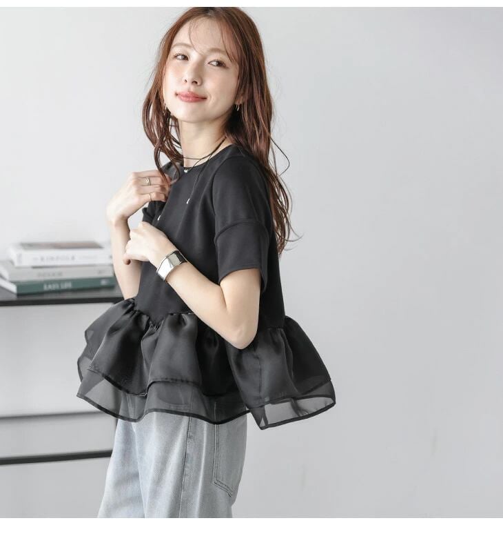 知的 海外トレンド 早い者勝ち 好感度UP カジュアル 全3色 半袖 Tシャツ ＜S-11763＞