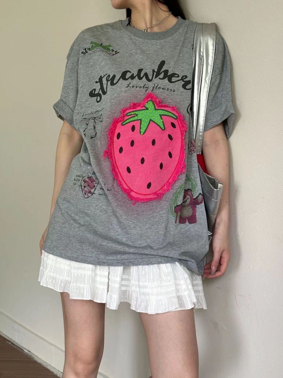 売れ筋 美人度アップ 大好評 好感度UP カジュアル 全4色 半袖 Tシャツ ＜S-11287＞
