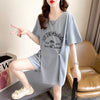 着心地抜群 切り替え 女性力を高める Tシャツ＋ショートパンツ セットアップ＜S-3612＞