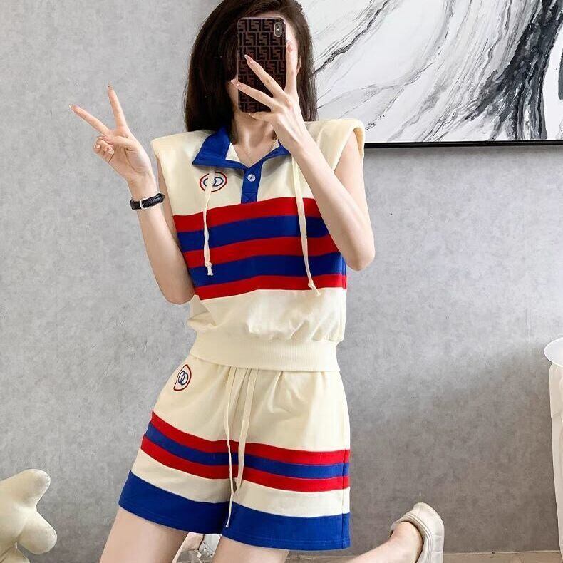 大活躍 シンプル ファッション 上品 ブラウスⅹパンツセット<S-6624>