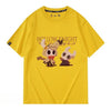 人気キャラ 男女兼用 プリント 半袖 Tシャツ <S-13138>