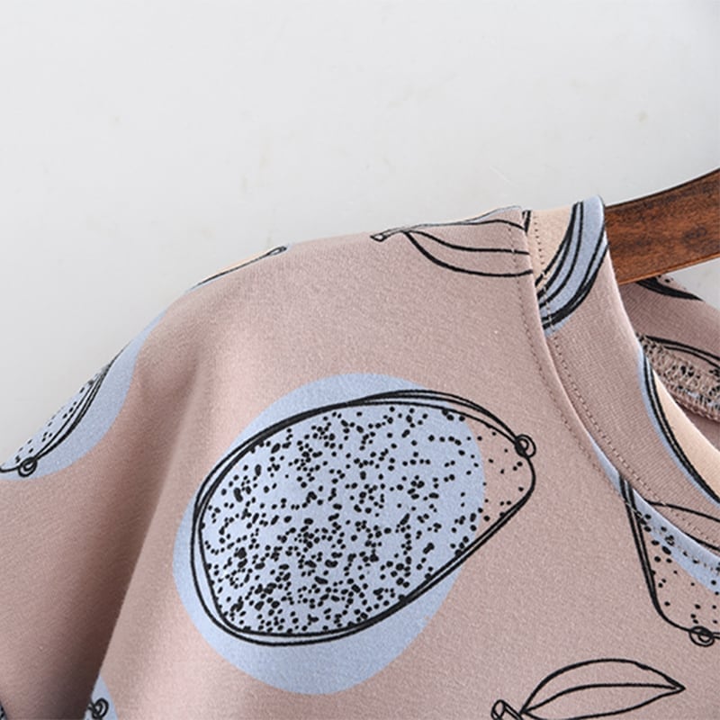 ゆったり感アップ プリント オシャレ度満点 Tシャツ カットソー＜S-3321＞