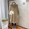 【裹起毛】質感のいい ニット プラスベルベット長袖 セーター <S-10224>
