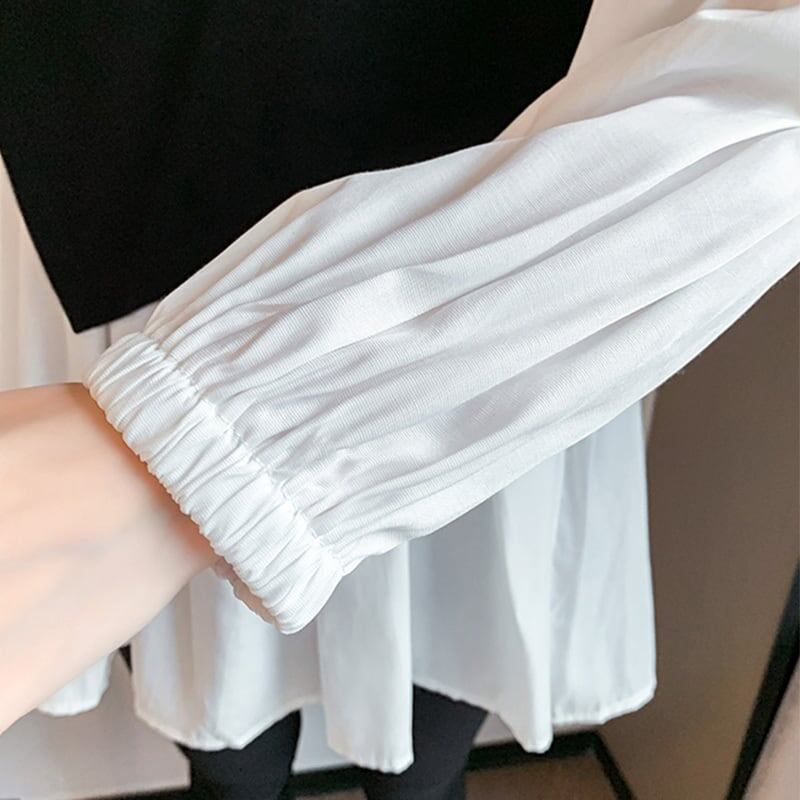 ゆったり感アップ 切り替え 知的で品の良い シャツ＜S-2944＞
