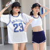 ファッション シャツ＋ジャケット＋ショートパンツ 美人度アップ 3点セット 水着＜S-3433＞
