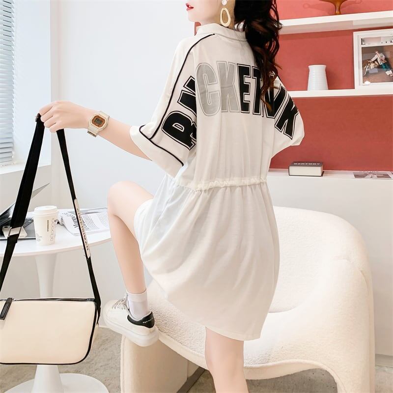 好感度満載 切り替え 美感いっぱい Tシャツ カットソー トップス＜S-3258＞