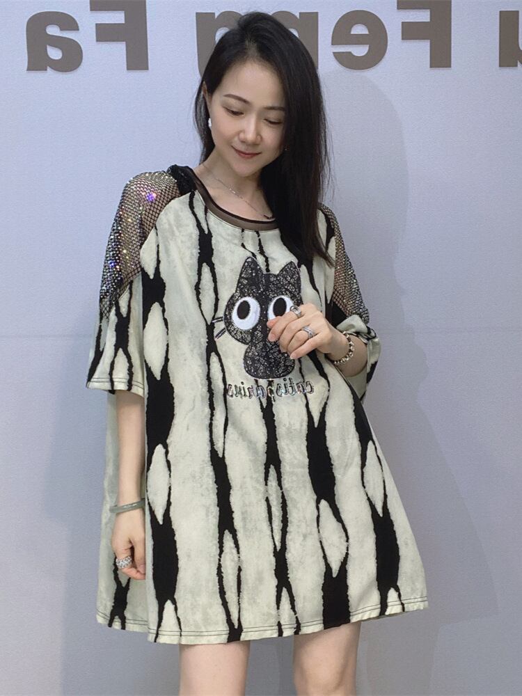 好感度UP 早い者勝ち 絶対流行 カジュアル 2色選択 Tシャツ<S-11575>