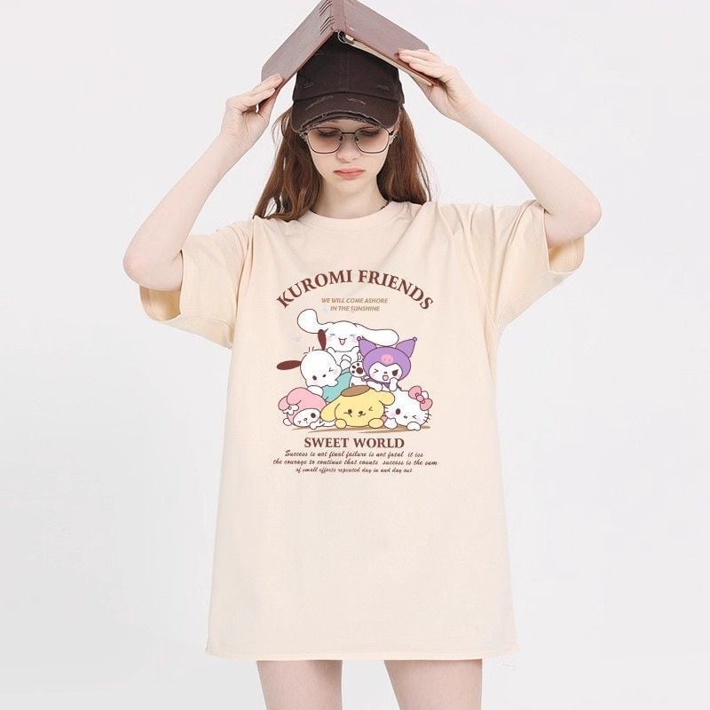 ルーズシルエット 半袖 Tシャツ <S-13140>