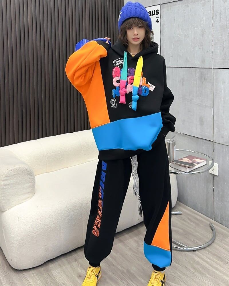 【裏起毛】主役級 個性派 ファッション 上質 スウェット<S-5914>