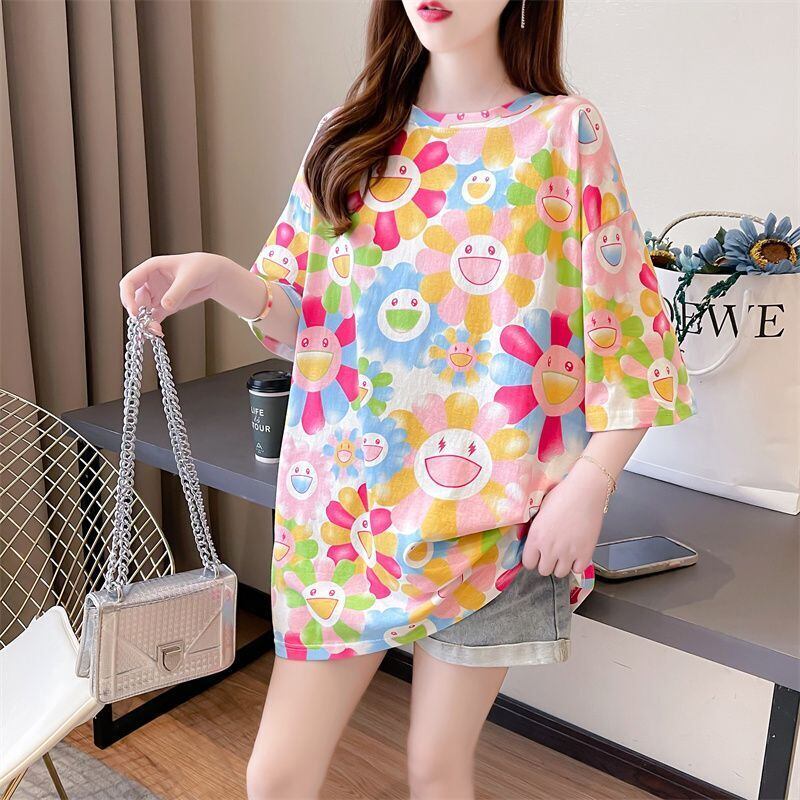 大人可愛い 売り切れ必至 美人度アップ 着回し力抜群 全5色 半袖Tシャツ<S-11520>