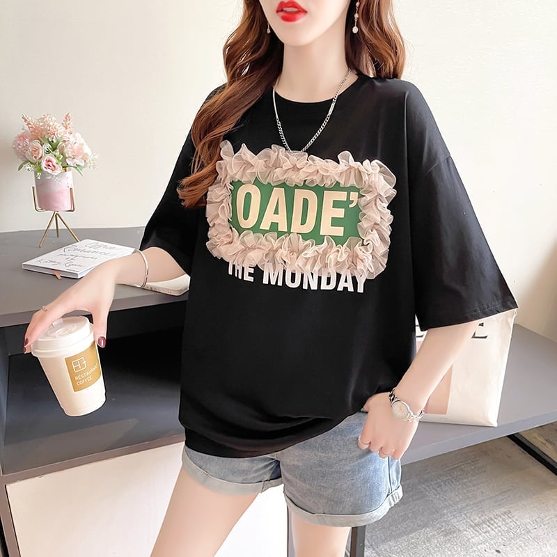 オシャレ度満点 3色選択可 高級感溢れる Tシャツ カットソー＜S-3255＞