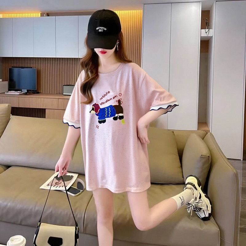 おすすめ 好感度UP 美人度アップ カジュアル 全4色 半袖 Tシャツ ＜S-11147＞