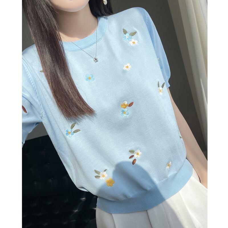 絶対流行 大好評 エレガント 好感度UP カジュアル 全4色 Tシャツ＜S-12054＞