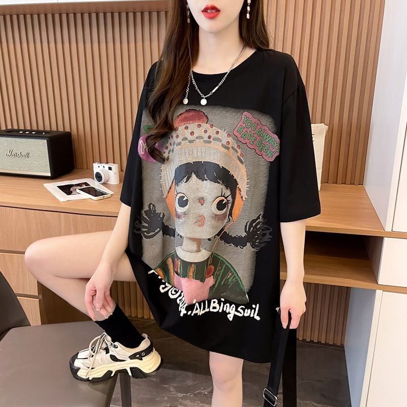 新作 特別デザイン アバンギャルド プリント全3色 半袖Tシャツ カットソー ＜S-8605＞