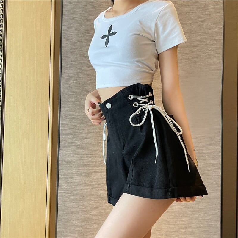 美感いっぱい ハイウエスト 今季大好評 パンツ ボトムス＜S-3193＞