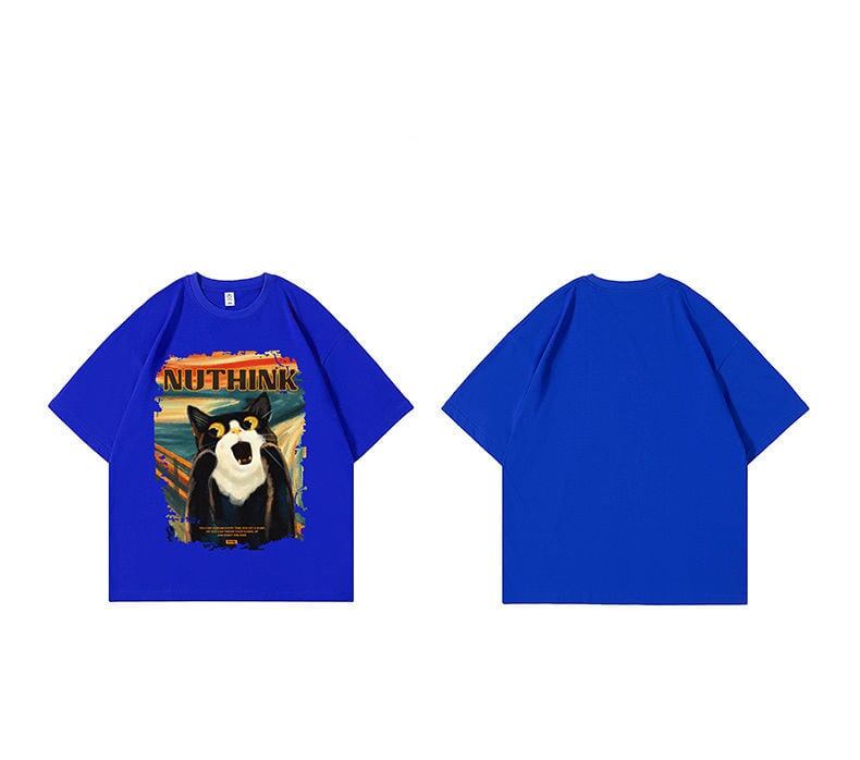 絶対欲しい デザイン性抜群 売り切れ必至 ファッション プリント 4色選択 半袖Tシャツ＜S-9293＞