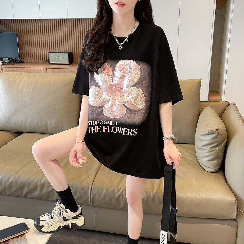 超人気 切り替え カジュアル プリント全3色 半袖Tシャツ カットソー ＜S-8609＞