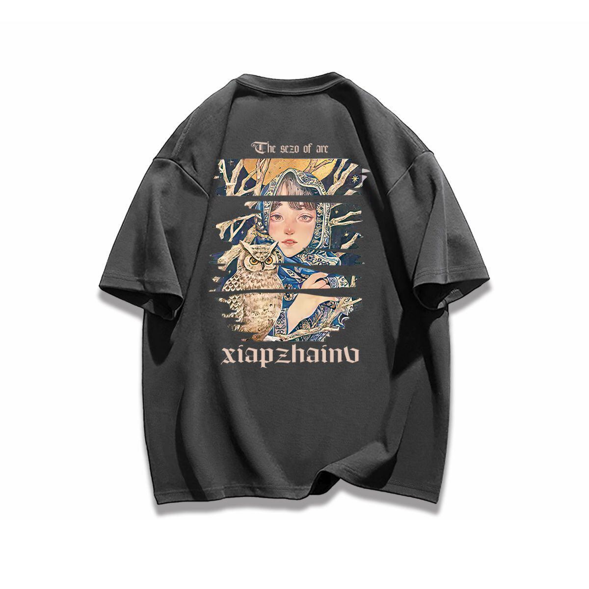 ポップなプリントが夏に映えるプリントTシャツ 半袖 全8色 Tシャツ <S-9252>