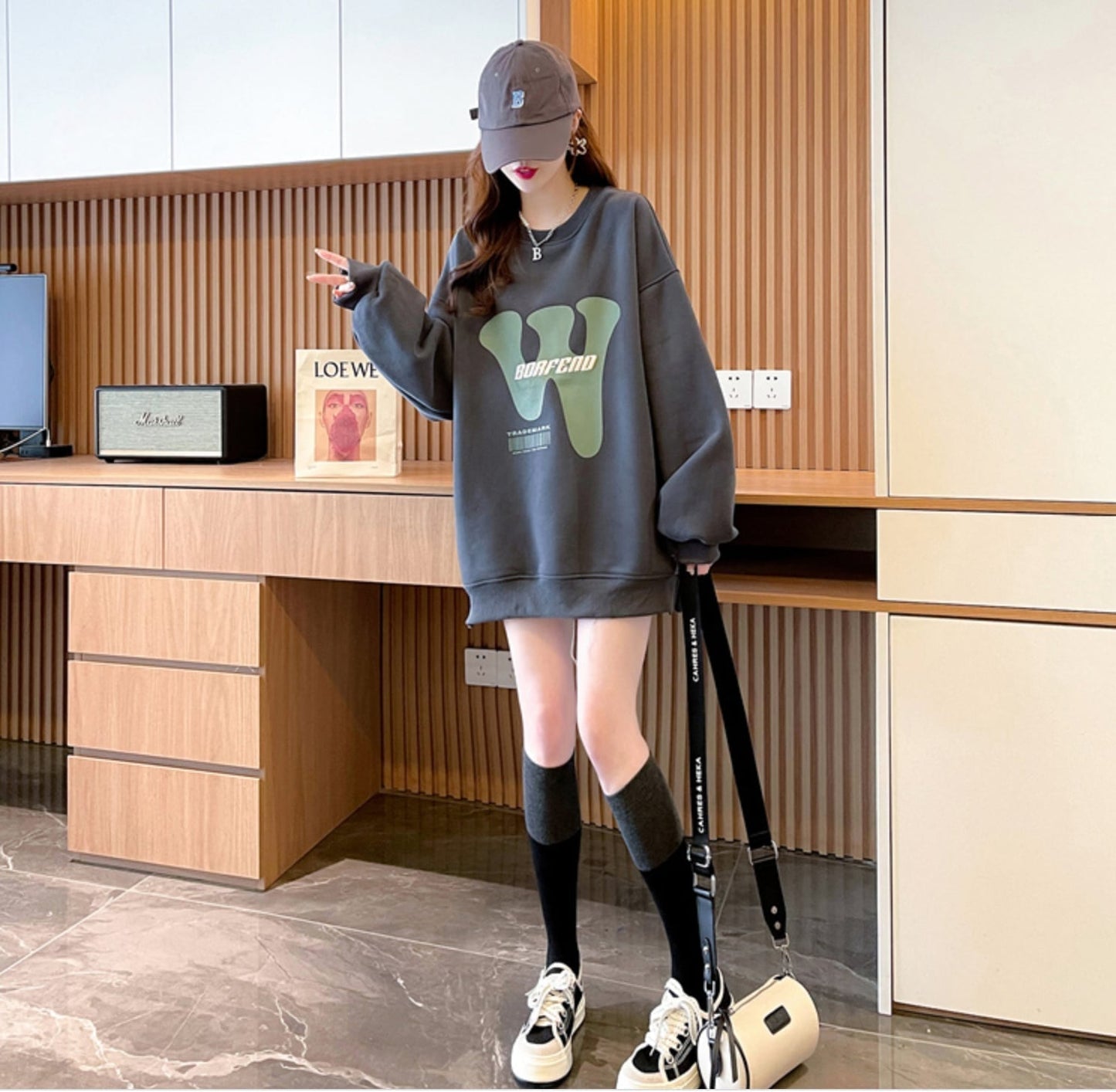 組み合わせやすい 裏起毛 大人の定番 パーカー <S-3930>