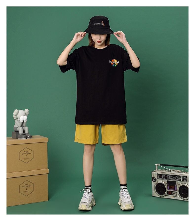 超人気 シンプル 上質 半袖Ｔシャツⅹパンツセット<S-8044>