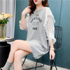 個性的なデザイン 切り替え スタイリッシュ ワンピース Tシャツ カットソー＜S-3117＞