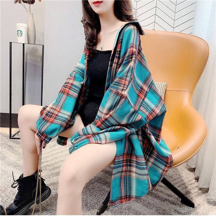 定番シンプル チェック柄 アクティブも綺麗も叶う シャツ ＜S-9235＞