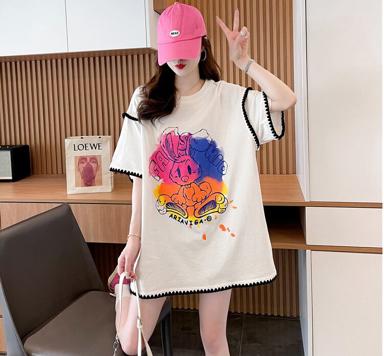 売り切れ必至 ファッション 着心地抜群 プリント 半袖 Tシャツ＜S-8336＞