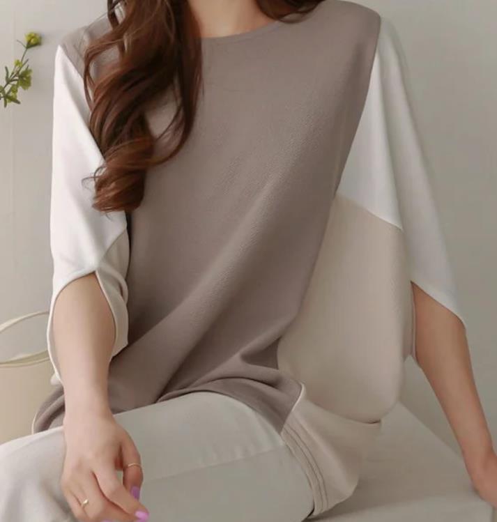 大好評 カジュアル ファッション 簡潔 全3色 Tシャツ＜S-8373＞