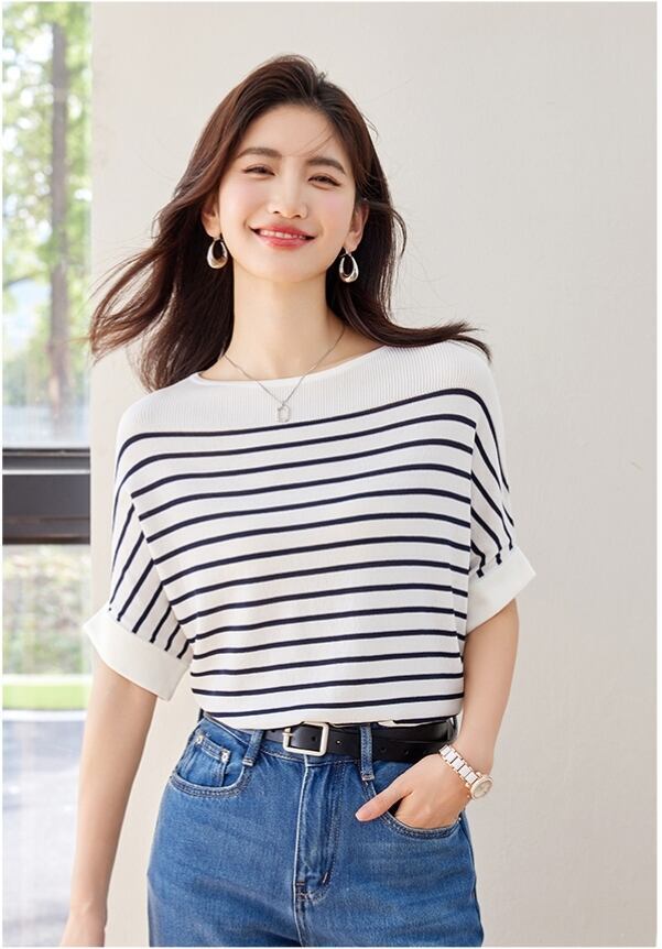 今季マストバイ ファッション カジュアル エレガント Tシャツ<S-6587>