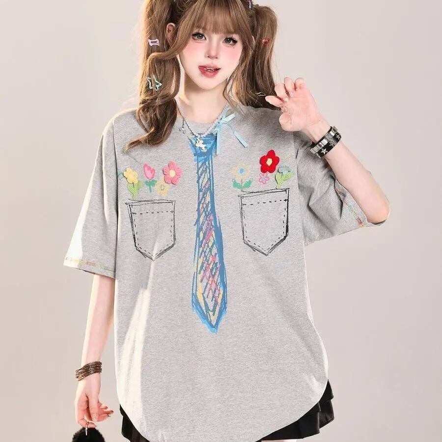 定番シンプル 絶対流行 今季マストバイ 早い者勝ち カジュアル 2色選択 Tシャツ<S-11664>