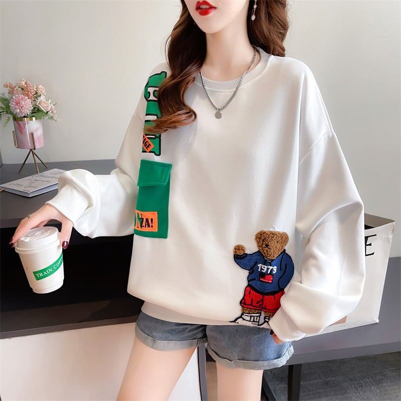 大人可愛い  ファッション スウェット<S-6068>