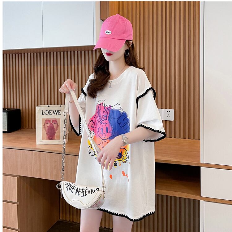 売り切れ必至 ファッション 着心地抜群 プリント 半袖 Tシャツ＜S-8336＞