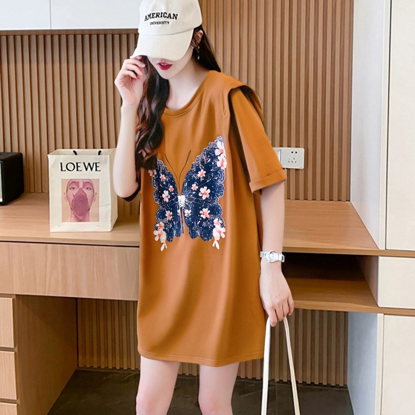 定番シンプル 着回し力抜群 売り切れ必至 全5色 半袖Tシャツ<S-11557>